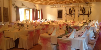 Hochzeit - Art der Location: Restaurant - Region Schwaben - Talscheune - Hotel und Restaurant Lochmühle