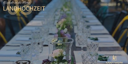 Hochzeit - Geeignet für: Filmproduktionen - Schwäbische Alb - Kraftwerk Rottweil