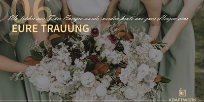 Hochzeit - Trauung im Freien - Bad Dürrheim - Kraftwerk Rottweil
