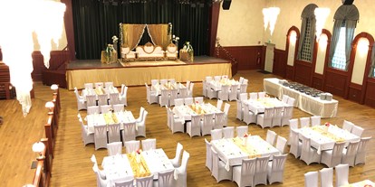 Hochzeit - externes Catering - Biblis - Unser Festsaal gold/weiss - Zum Zöllerhannes