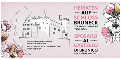 Hochzeit - Preisniveau: günstig - Bruneck - Fürstenzimmer auf Schloss Bruneck