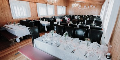 Hochzeit - Art der Location: Eventlocation - Der Festsaal des Bogner Aste für eure Traumhochzeit. - Bogner Aste 
