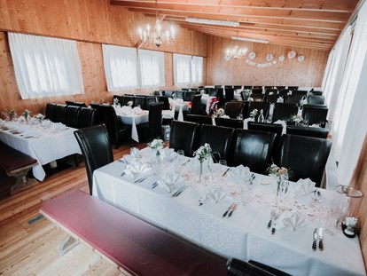 Hochzeit - interne Bewirtung - Kaltenbach (Kaltenbach) - Der Festsaal des Bogner Aste für eure Traumhochzeit. - Bogner Aste 