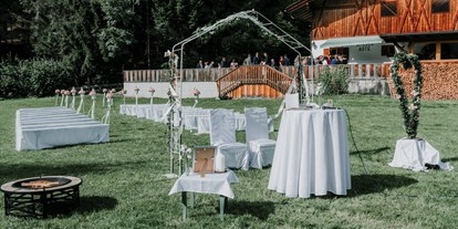 Hochzeit - Art der Location: ausgefallene Location - Eine Freie Trauung im Bogner Aste. - Bogner Aste 