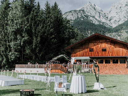 Hochzeit - Candybar: Saltybar - Österreich - Die Hochzeitslocation "Bogner Aste" in Mils, Tirol. - Bogner Aste 