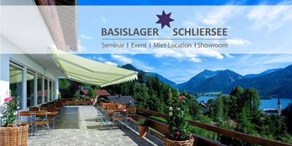 Hochzeit - Weinkeller - Bad Wiessee - Traum Blick für die Traumhochzeit von unserer Terrasse über den Schliersee zur Brecherspitz. - Basislager Schliersee