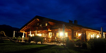 Hochzeit - Art der Location: Restaurant - Mittersill - Hintermaisalm bei Nacht - Die Almen - Saalbach Hinterglemm 