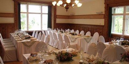 Hochzeit - Trauung im Freien - Oberösterreich - Hochzeitstafel - Hotel Landhaus Koller
