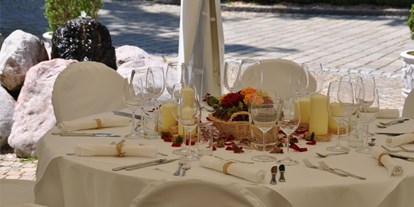 Hochzeit - Preisniveau: günstig - Bezirk Hermagor - Hochzeitstafel - Schloss Hotel Lerchenhof