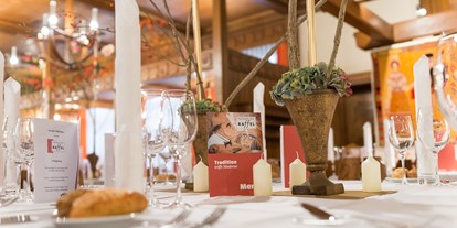Hochzeit - Hochzeits-Stil: Traditionell - Bad Blumau - Festtafel - Hotel Raffel