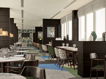 Hochzeit - Umgebung: am Fluss - Donauraum - Exclusive Insights: New Executive Lounge  - Hilton Vienna Danube Waterfront