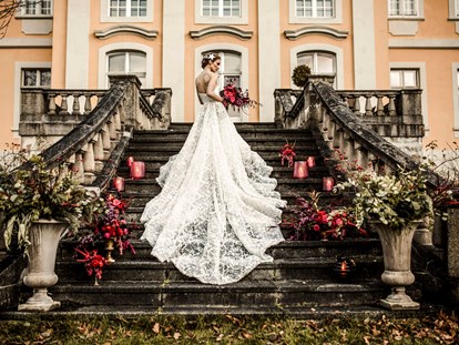 Hochzeit - Geeignet für: Filmproduktionen - Zossen - Schlosstreppe (aus Gartenansicht) - Schloss Stülpe