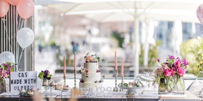 Hochzeit - Geeignet für: Private Feier (Taufe, Erstkommunion,...) - Berlin - Kuchen Buffett - CARL & SOPHIE Spree Restaurant