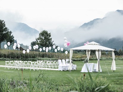 Hochzeit - Hochzeitsessen: 3-Gänge Hochzeitsmenü - Oberösterreich - Standesamtliche Trauung am Golfplatz Dilly - Salettl am Golfplatz