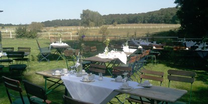 Hochzeit - Garten - Zehdenick - Kaffee und Kuchen - Gut Sarnow - Hotel, Restaurant und Reitanlage