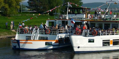 Hochzeit - interne Bewirtung - Schieder-Schwalenberg - Fahrgastschiff Flotte Weser
