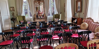 Hochzeit - Hochzeitsessen: Catering - Salzburg - Der Trauungssaal des Schloss Sighartstein in Neumarkt am Wallersee. - Schloss Sighartstein