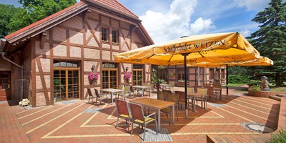 Hochzeit - Mittenwalde (Landkreis Uckermark) - Restaurant mit Terrasse - Jagdschloss Waldsee