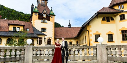 Hochzeit - Art der Location: Waldhochzeit - Schlosspark - ideal für Ihr Fotoshooting - Naturhotel Schloss Kassegg