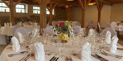 Hochzeit - Weinkeller - Rudolstadt - Alte Remise für bis zu 120 Personen  - Ferienhof Domäne Groschwitz 