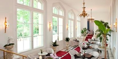 Hochzeit - Hochzeitsessen: mehrgängiges Hochzeitsmenü - Kittendorf - Die Orangerie des Schloss Kittendorf. - Hotel Schloss Kittendorf