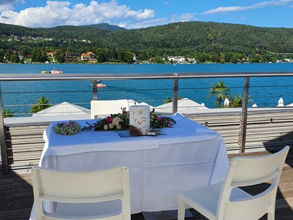 Hochzeit - Drobollach am Faaker See - Trauung mit Seeblick - Hotel Parks Velden