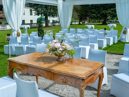 Hochzeit - Geeignet für: Gala, Tanzabend und Bälle - Hochzeit im traumhaften Schlosspark - IMLAUER Hotel Schloss Pichlarn