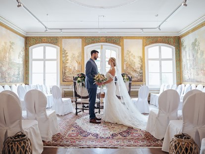 Hochzeit - Hochzeitsessen: 3-Gänge Hochzeitsmenü - Trauung in unseren kaiserlichen Prunkräumlichkeiten - Schloss Luberegg