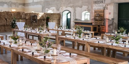 Hochzeit - Hochzeits-Stil: Vintage - Oberösterreich - Der Festsaal des Stiegl-Gut Wildshut bietet Platz für bis zu 150 Hochzeitsgäste. - Stiegl-Gut Wildshut