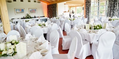 Hochzeit - Sundern - Festssal ganz in weiß.... - Golf Café Restaurant
