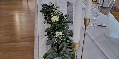 Hochzeit - Hochzeitsessen: Buffet - Region Schwaben - Dekoration - Kloster Bonlanden