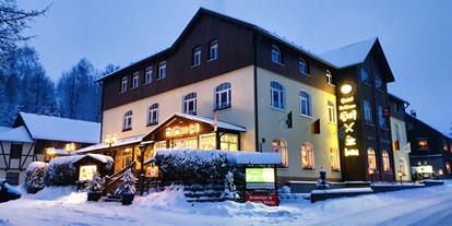 Hochzeit - Parkplatz: kostenlos - Erzgebirge - Hauptgebäude - Hotel Restaurant "Seiffener Hof"