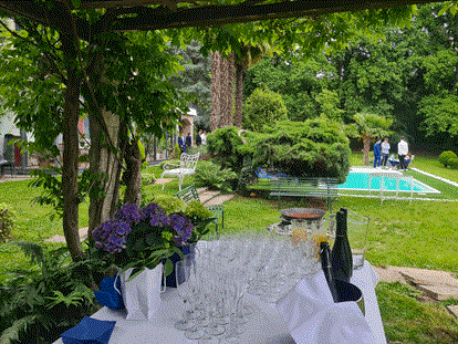 Hochzeit - Candybar: Donutwall - Villa Sofia Italy
