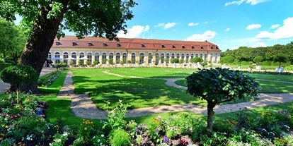 Hochzeit - interne Bewirtung - Cadolzburg - Außenansicht / markgräflicher Hofgarten - Orangerie Ansbach