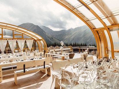 Hochzeit - Art der Location: Alm - Österreich - Das VIEW - Die Hochzeitslocation in Tirol. - Das View - the Pop-Up