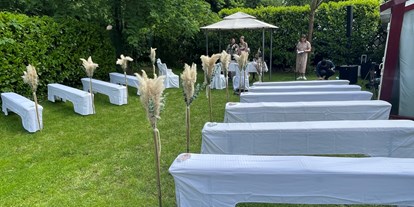 Hochzeit - Garten - Biblis - Trauzeremonie in der "Kutscher Remise" - Jägerhof Biblis