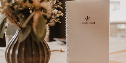 Hochzeit - Hochzeitsessen: 3-Gänge Hochzeitsmenü - Sachsen - Restaurant Heiderand