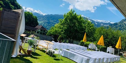 Hochzeit - Trauung im Freien - St. Gallenkirch - Relax- & Vitalhotel Adler