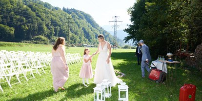 Hochzeit - Trauung im Freien - Schoppernau - Freie Trauung im Adler
50 Meter vom Hotel entfernt  - Relax- & Vitalhotel Adler