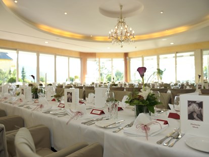 Hochzeit - Trauung im Freien - Liebenfels - Unser Panorama-Seerestaurant  - Werzers Hotel Resort Pörtschach