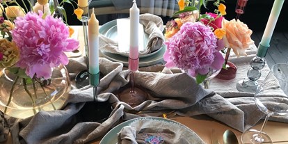 Hochzeit - Kinderbetreuung - Tischdeko in der Veranda - Jagdschloss-Resort Kühtai