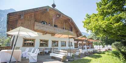 Hochzeit - Art der Location: Bauernhof/Landhaus - Ebensee - Heiraten im Laimer Urschlag in Strobl. - Laimer-Urschlag