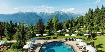 Hochzeit - barrierefreie Location - Axams - Außenpool Interalpen-Hotel Tyrol  - Interalpen-Hotel Tyrol *****S GmbH