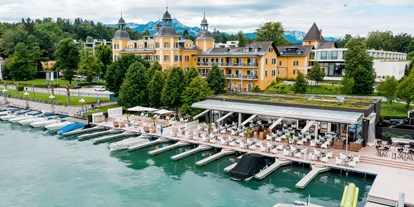 Hochzeit - Umgebung: am See - Faak am See - Das Falkensteiner Schlosshotel Velden liegt direkt am Wörthersee in Kärnten. - Falkensteiner Schlosshotel Velden