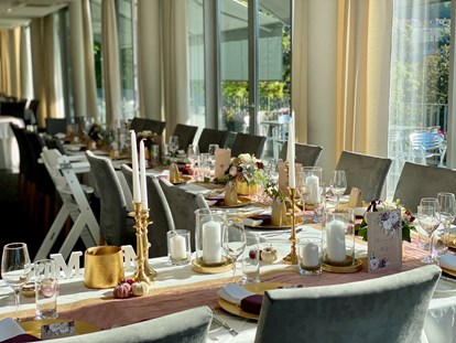 Hochzeit - wolidays (wedding+holiday) - Feierlich Tafeln im Schlossrestaurant mit bis zu 80 Gästen. - Das Schloss an der Eisenstrasse****
