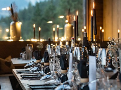Hochzeit - Art der Location: Gasthaus - Hohe Tauern - Kerzenlicht bei uns am Berg - Die Deantnerin