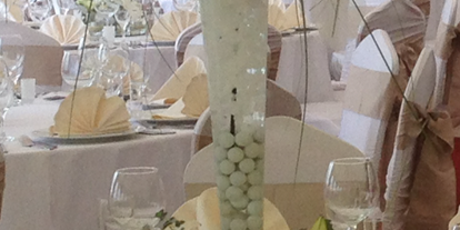 Hochzeit - Art der Location: Restaurant - Elbeland - Beispiel Dekoration (hier im Zelt) - Trattoria al Faro