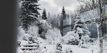 Hochzeit - Umgebung: in den Bergen - Munderfing - Unser Naturgarten im Winter - Ansitz Wartenfels