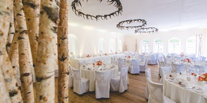 Hochzeit - externes Catering - Obertrum am See - Unser großer Saal  - Ansitz Wartenfels