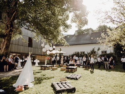 Hochzeit - barrierefreie Location - Österreich - Feiern im Seegarten - Mozarthaus St. Gilgen am Wolfgangsee